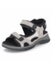 WALDLÄUFER orthopädische Sandalette in schwarz