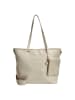 Seidenfelt Selje - Shopper 43 cm (black) in cream