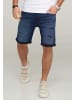 Jack & Jones Jeansshorts - JJIRICK JJIINFINITY SHORTS in Dark Blue Denim