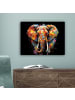 MuchoWow Leinwand bilder Elefant (BxH)