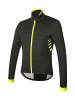 rh+ Fahrradjacke Logo II Jacket in black-yellow fluo