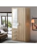 en.casa Kleiderschrank Bodolz in Beige Ohne Farbe (B)80cm (G)73.3cm