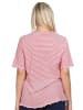 NORMANN Schlafanzug kurzarm Oberteil Pyjama Shirt Top in pink