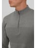 INDICODE Troyer IDErno 35423MM Strickpulli mit Reißverschluss in Grau