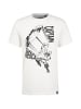 Re:Covered T-Shirt Marvel Captain America Shield Ecru Slub in Ecru