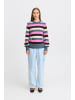 ICHI IHEden loose fit in Multi color stripe