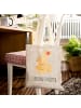 Mr. & Mrs. Panda Beuteltasche Fuchs Mama mit Spruch in Grau Pastell