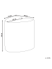Beliani Pouf SCOTIA in Grau - (W) 40 x (H) 44 x (L) 33 cm