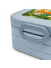 Mr. & Mrs. Panda MEPAL Bentobox Füchse Liebe Design mit Spruch in Blau Pastell