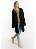 DreiMaster Vintage Dufflecoat Aus Wollgemisch in Schwarz