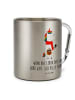 Mr. & Mrs. Panda Tasse Einhorn Pilz mit Spruch in Silber