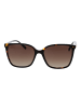 Tommy Hilfiger Damen Sonnenbrillen Quadrat Schwarz