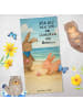 Mr. & Mrs. Panda Badehandtuch Hasen Muschel Design mit Spruch in Grau Pastell