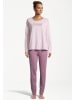 Seidensticker Schlafanzug Soft Knits in Mauve Shadow
