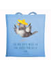 Mr. & Mrs. Panda Tasche Rabe Sombrero mit Spruch in Sky Blue
