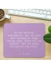 Mr. & Mrs. Panda Mousepad Spruch Dankbarkeit für kleine Dinge mi... in Lavendeltraum