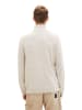 Tom Tailor Pullover NEPS STRUCTURED in Beige