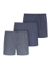 Jockey Boxershorts Woven 3 Stück in Dunkelblau