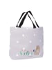 Mr. & Mrs. Panda Tote Bag Otter Stein ohne Spruch in Grau Pastell
