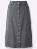 WITT WEIDEN Jeans-Rock in grey-denim