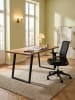 KADIMA DESIGN Schreibtisch 140x80x76 cm Massivholz / Metall Computertisch