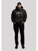 F4NT4STIC Hoodie Berge Natur Winter PLUSSIZE in schwarz