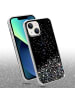 cadorabo Hülle für Apple iPhone 13 Glitter in Schwarz mit Glitter