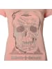 Roberto Geissini Diamond Skull T-Shirt Rosa