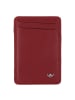 Golden Head Polo Kreditkartenetui RFID Schutz Leder 7.5 cm in rot
