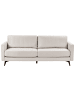 Beliani 3-Sitzer Sofa MALA in Beige/Schwarz - (W) 205 x (H) 82 x (L) 76 cm