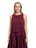 Vera Mont Blusentop im Glitzer-Look in Deep Dahlia