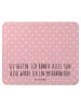 Mr. & Mrs. Panda Mouse-Pad Einhorn Meerschweinchen mit Spruch in Rot Pastell