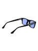 Web Männer Sonnenbrille Quadratisch Braun