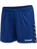 Hummel Hummel Poly Kurze Hose Hmlauthentic Multisport Damen Leichte Design Schnelltrocknend in TRUE BLUE