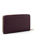 Lazarotti Bologna Leather XL Zip-Around Geldbörse Leder 19 cm burgundy
