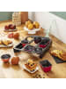 Tefal Creabake Starter-Set Backformen 9 Muffin 3 Diamantformen Antihaftbeschichtung