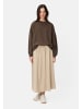 Camel Active Sweatshirt mit Backprint in Braun
