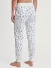 Calida Pyjamahose in star white