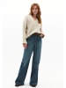 OXXO V-Ausschnitt-Pullover SILVER BIRCH