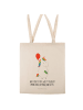 Mr. & Mrs. Panda Tasche Einhorn Luftballon mit Spruch in Creme