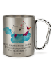 Mr. & Mrs. Panda Kaffeetasse Einhorn Verliebt mit Spruch in Silber
