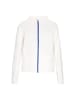 DreiMaster Men Jacket in Weiss Königsblau