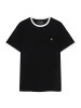 Lyle & Scott T-Shirt in Schwarz/Weiß