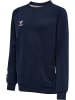 Hummel Sweatshirt Hmlmove Grid Cotton Sweatshirt Kids in MARINE