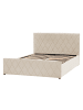 Beliani Doppelbett ROCHEFORT in Beige - (W) 190 x (H) 99 x (L) 214 cm