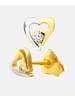 Vanlere Ohrstecker aus 375 Gelbgold mit Zirkonia