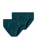Schiesser Minislip Comfort Fit in Petrol