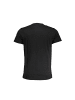 cavalli CLASS Schwarzes Baumwoll-T-Shirt