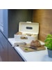 Echtwerk Metall Brotkasten "Retro" 17 l in Creme