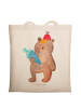 Mr. & Mrs. Panda Shopper Bag Bär Schultüte ohne Spruch in Creme